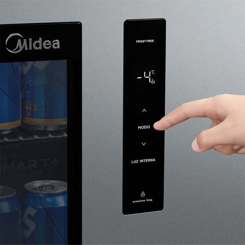 Cervejeira Frost Free 82l Prata Midea 127v
