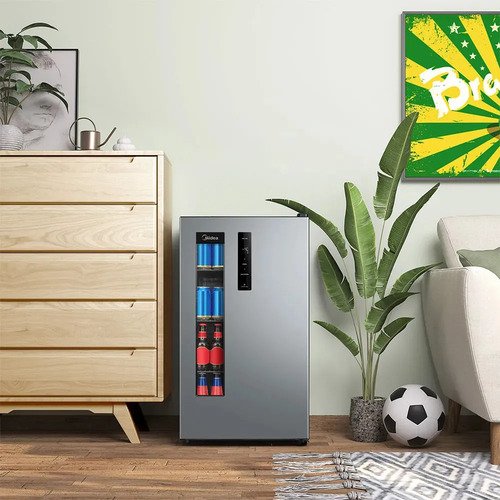 Cervejeira Frost Free 82l Prata Midea 127v