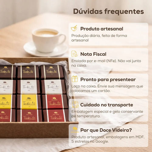 Cesta Aniversário Trufa Presente Namorado Mãe Corporativo