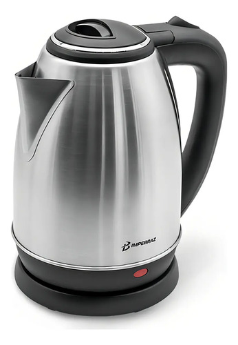 Chaleira eletrica impebraz inox 2 litros 1500w com desligame