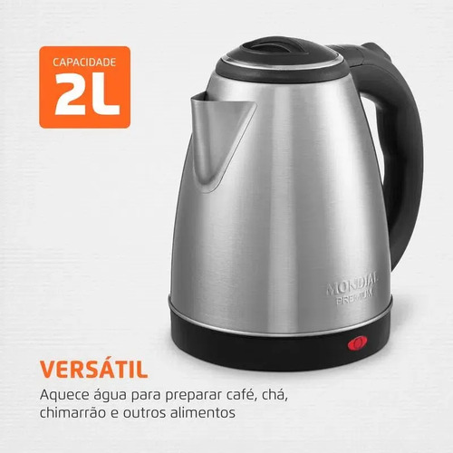 Chaleira Elétrica Pratic Mondial 1200W CE-06