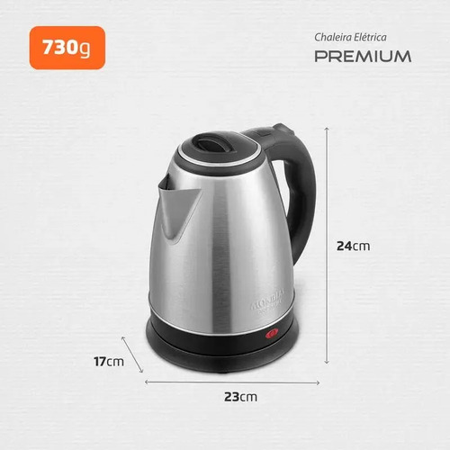 Chaleira Elétrica Pratic Mondial 1200W CE-06