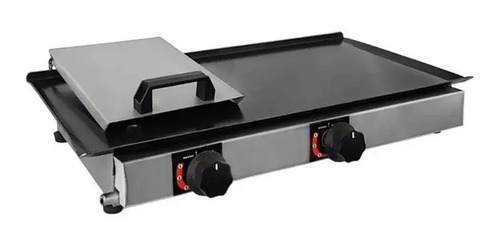 Chapeira de lanche hamburguer bife 60x30 a gas com prensa