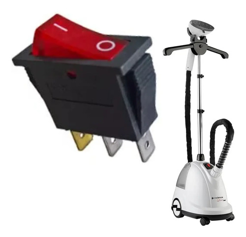 Chave Botão Liga Desliga Para Passadeira A Vapor Cadence Vap