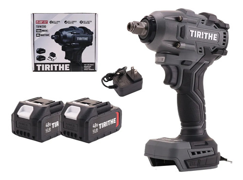 Chave de impacto brushless 500nm com 2 baterias 48v
