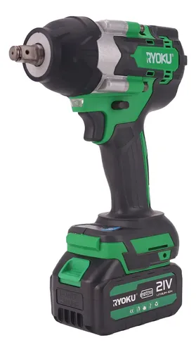 Chave De Impacto Brushless 700nm 2 Baterias Maleta Ryoku