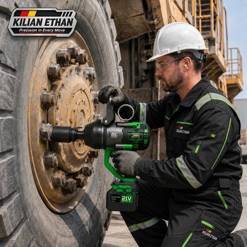 Chave de Impacto Kilian Ethan Master T3000 Sem Fio, 2510 Nm e Encaixe de 1"