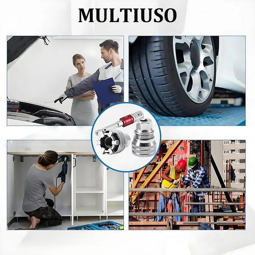 Chave Soquete Ajustável Multifuncional Catraca 10 A 19mm