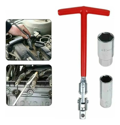 Chave vela automotiva veicular 16mm21mm articulada trocar