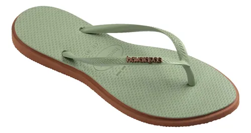 Chinelo Feminino Havaianas Slim - Opção De Cores Original