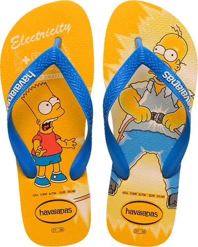 Chinelo havaianas legitima simpsons adulto
