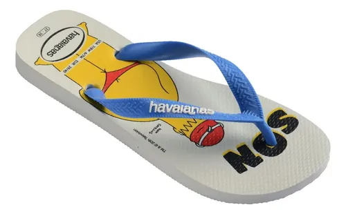 Chinelo Havaianas Simpsons Top Original Masculino Feminino