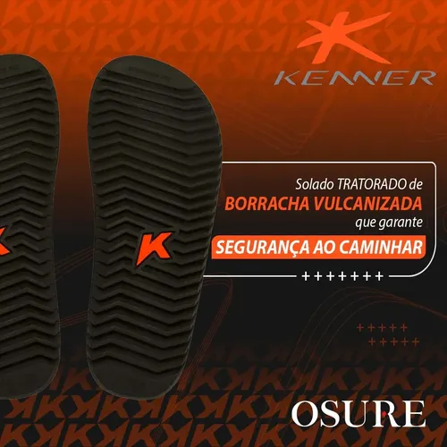 Chinelo Kenner Nk6 Pro Sandália 100% Original C/ Nota Fiscal