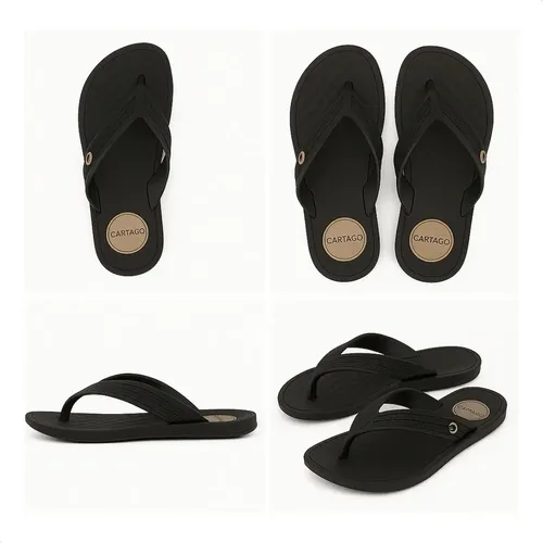 Chinelo Masculino Cartago Tira Larga Sandália Confortável