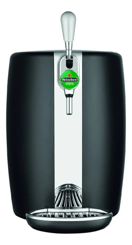 Chopeira de cerveja krups heineken b101 preto por 5l