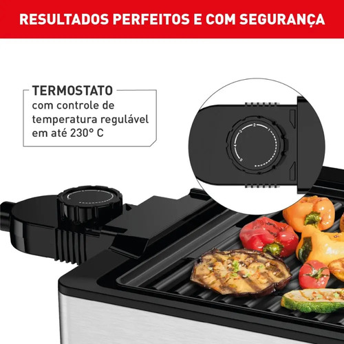 Churrasqueira elétrica Arno GPRA preta