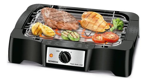 Churrasqueira eletrica mondial 1200w ch 07