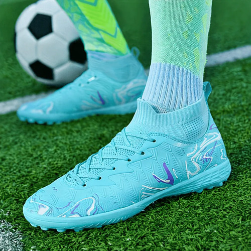 Chuteira Society Botinha Meinha Elástico Futebol Soçait Wave