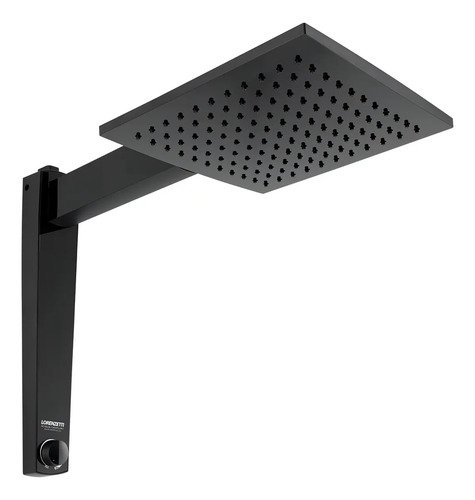 Chuveiro ducha eletronico acqua century lorenzetti cor preto