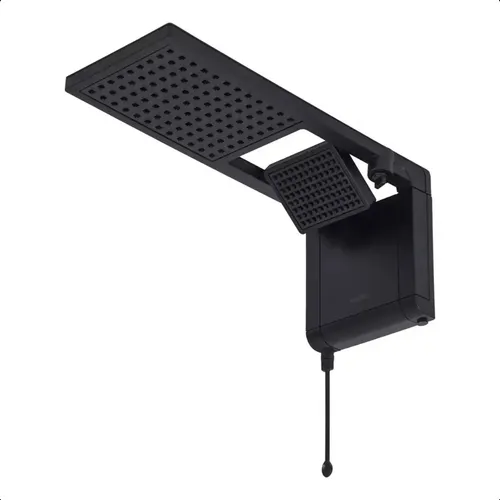 Chuveiro Elétrico Lorenzetti Acqua Ultra Duo Preto Fosco