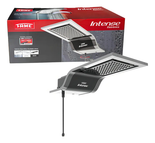 Chuveiro eletronico fame intense black 7800w preto 220v pare