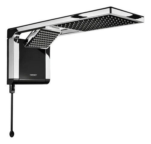 Chuveiro eletronico lorenzetti acqua duo ultra pretocromado