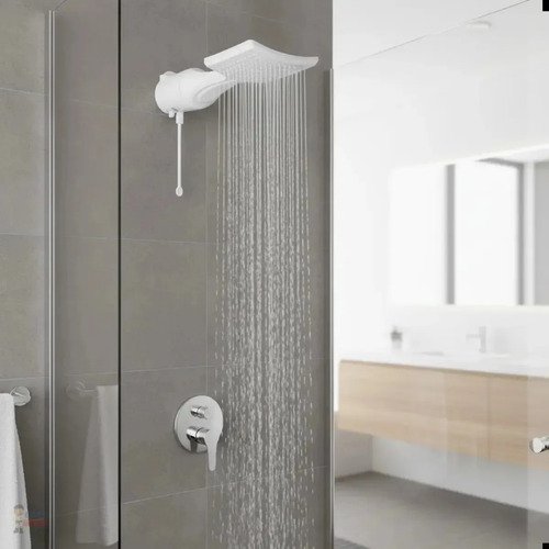 Chuveiro Lorenzetti Loren Shower Ultra Eletrônico Branco 7500W