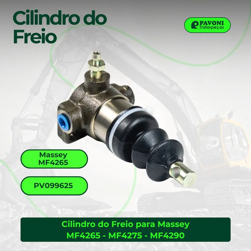 Cilindro Freio Roda Trator Massey Mf4265 Mf4275 Mf4290