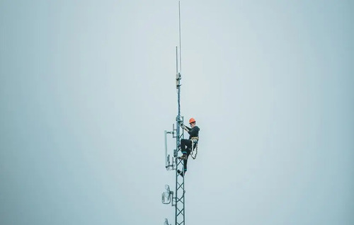 Cinto trabalho em altura 3 pontos e talabarte duplo abs cor azul tamanho único e ajustabel Life