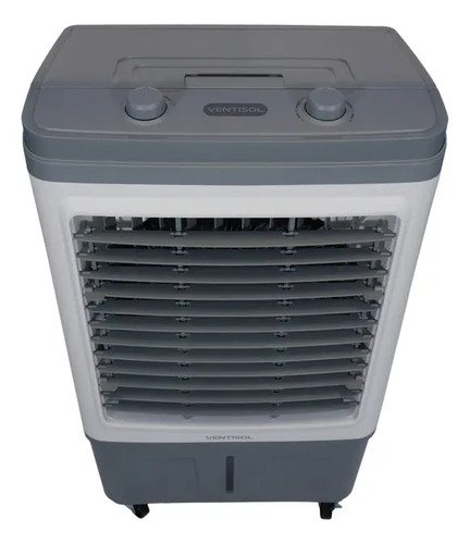 Climatizador Ar Frio Portátil Evaporativo 35 Litros Umidificador Ventisol Clin35Pro-02 cor Branco/Cinza