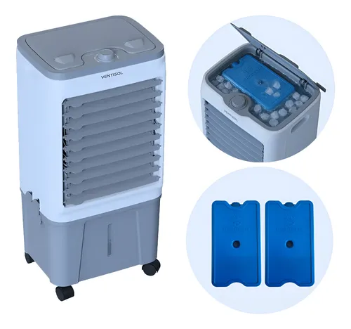 Climatizador ar frio ventisol clin16l umidificador aguagelo