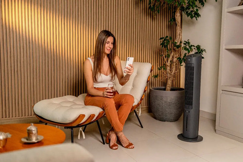 Climatizador de Ar WAP Air Fresh 4 Em 1 Silencioso com Reservatório de Essência
