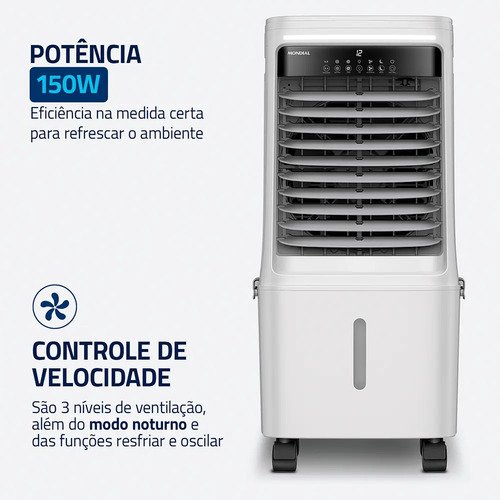 Climatizador Wind Turbo Mondial Branco 150W CL-25L