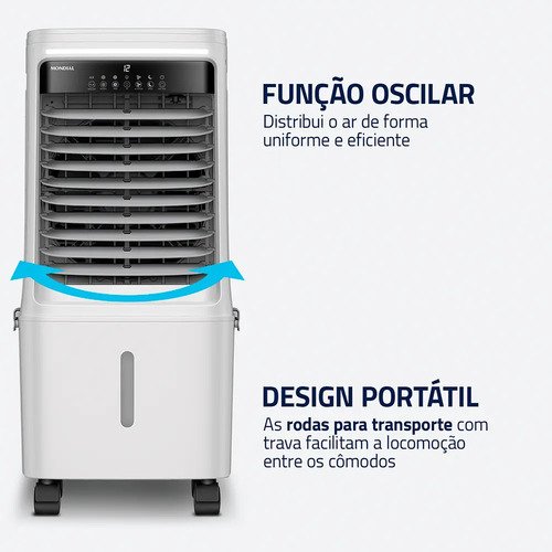 Climatizador Wind Turbo Mondial Branco 150W CL-25L
