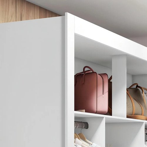 Closet Modulado 6 Gavetas Amoudi Móveis Cor Branco