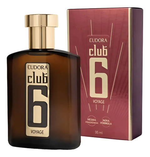 Club 6 voyage eudora deo colonia 95ml com