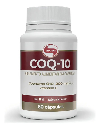 Coenzima q10 200mg 60 capsulas vitafor