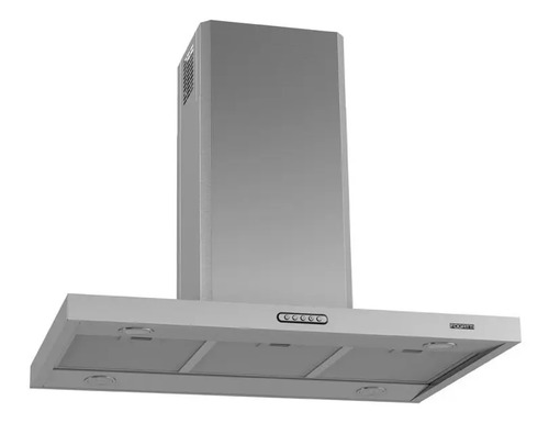 Coifa ilha 90cm 3 velocidades painel touch e iluminacao led