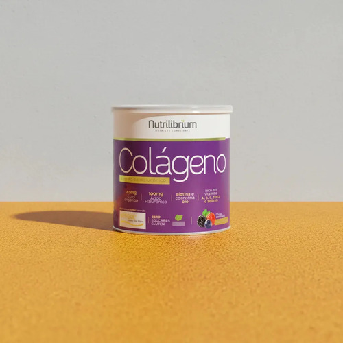 Colágeno Verisol Ácido Hialurônico Silício Orgânico Coq-10 Sabor Frutas Vermelhas