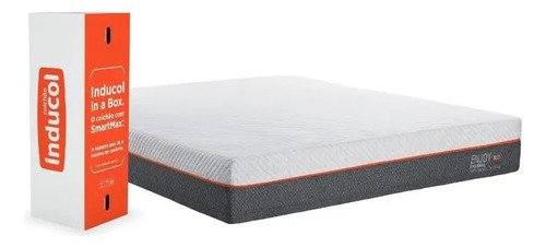 Colchao casal enjoy inducol 138x188cm c visco 25cm altura 1