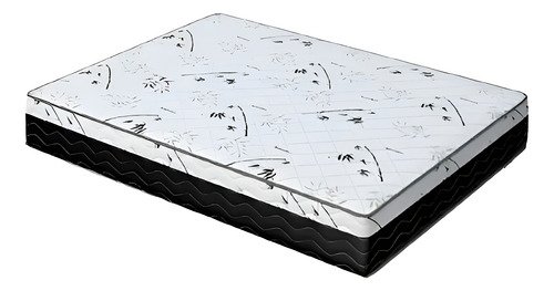 Colchao casal espuma d33 one face bello box 17x138x188 c