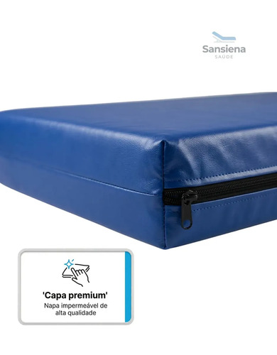 Colchão Hospitalar D33 Solteiro 188x88 12cm Altura Sansiena