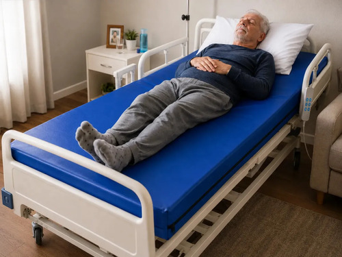 Colchão Hospitalar D33 Solteiro 188x88 12cm Altura Sansiena