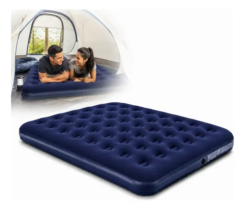 Colchao inflavel casal acampamento super resistente 300kg