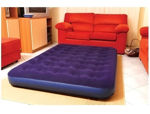 Colchão Inflável King Size Grande Barraca Acampamento Casa