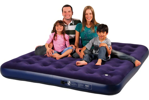 Colchão Inflável King Size Grande Barraca Acampamento Casa