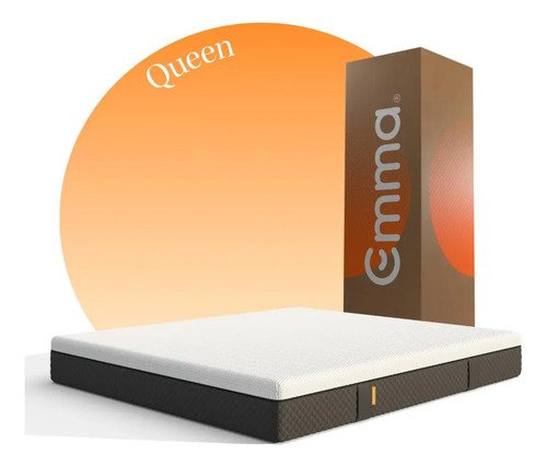 Colchao queen emma premium hybrid 20 158cmx198cm cinza