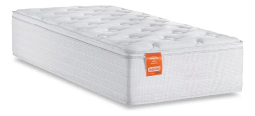 Colchao solteiro cor branco isis 27 ensacada celuplas