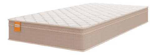Colchao solteiro molas qatar 88x188x22cm begebranco inducol