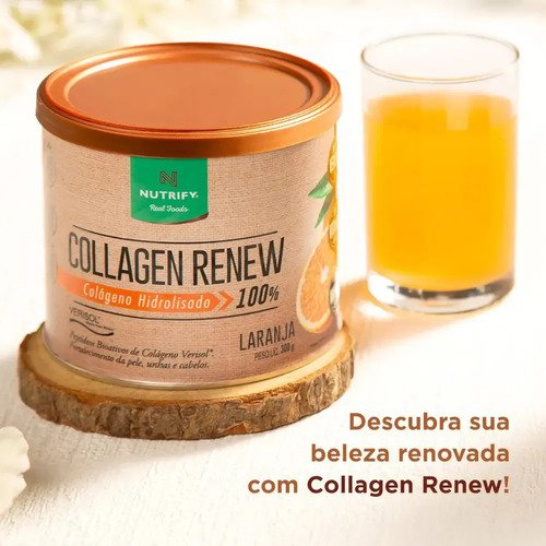 Collagen Renew Sabor Laranja - Nutrify 300g